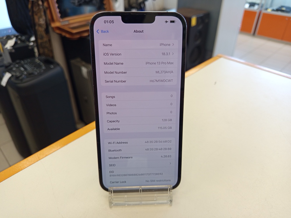 Смартфон Apple Iphone 13 Pro Max 128Gb