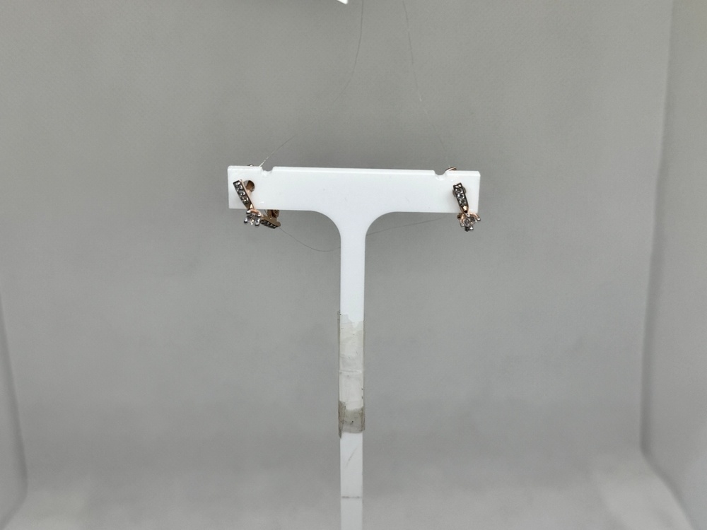 СЕРЬГИ С КАМНЯМИ (Au 585)