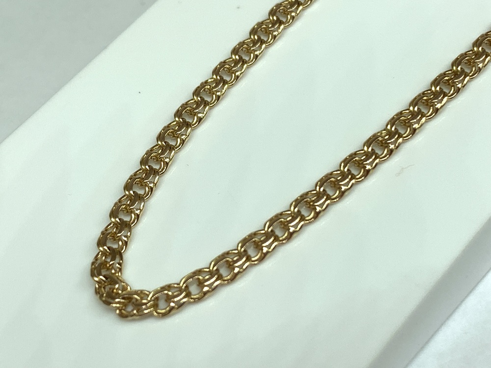 ЦЕПЬ ПОЛНОВЕСНАЯ Бисмарк (Au 585)