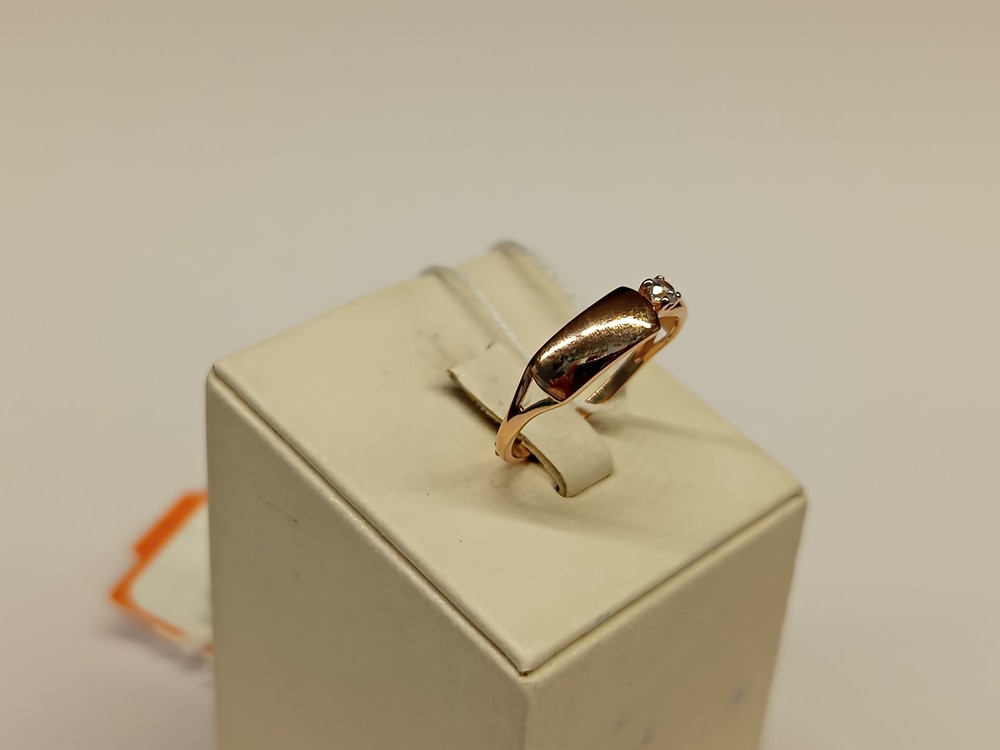 КОЛКМ585 КОЛЬЦО С КАМНЕМ (Au 585)