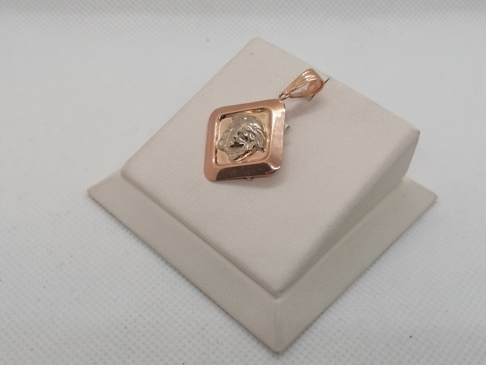 883 ПОДВЕСКА БЕЗ КАМНЯ (Au 585)