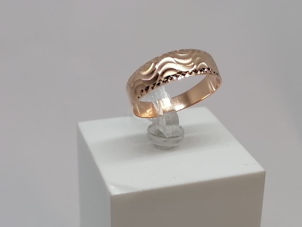 КОЛЬЦО БЕЗ КАМНЯ (Au 585)