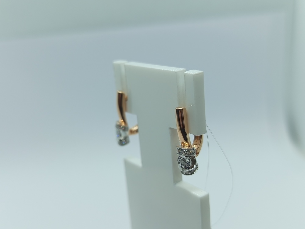 СЕРЬГИ БРИЛЛИАНТ (Au 585)