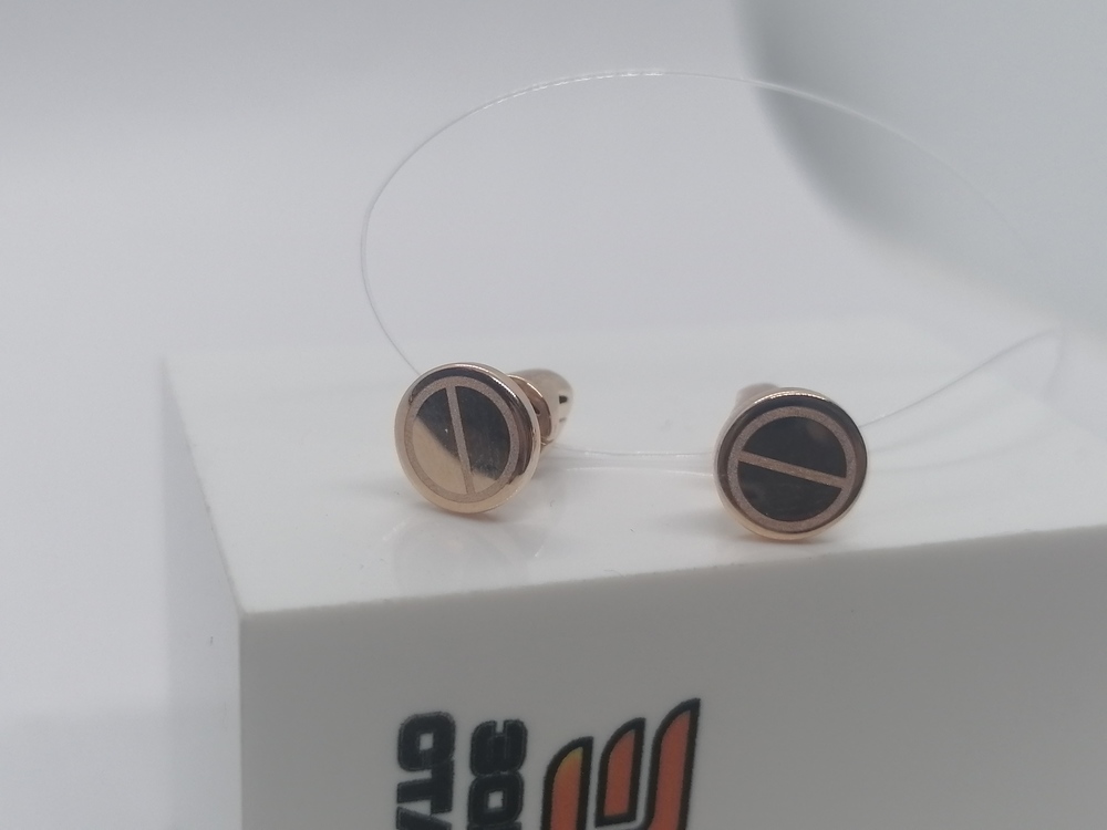 СЕРЬГИ ПУСЕТЫ без камня (Au 585)