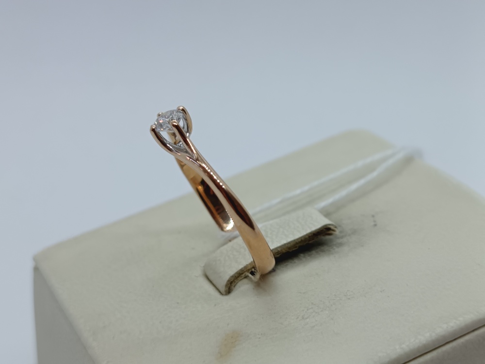 КОЛЬЦО БРИЛЛИАНТ Au 585