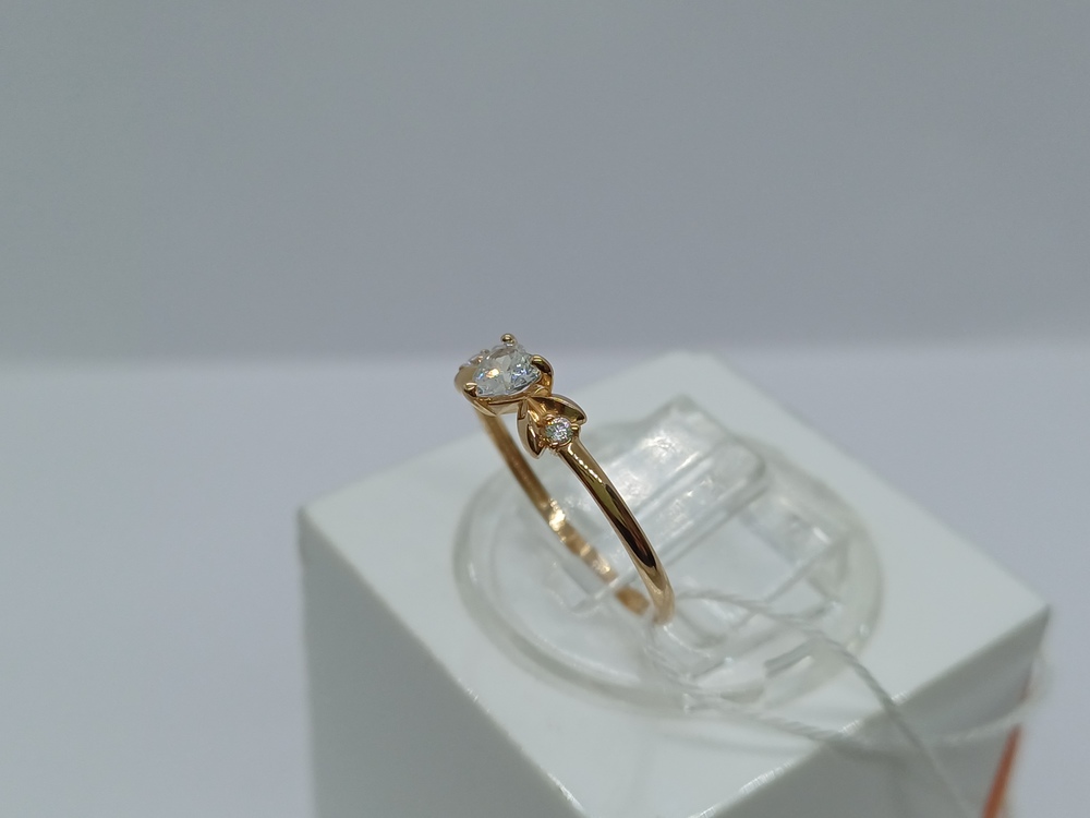 КОЛКМИ585 КОЛЬЦО С КАМНЯМИ (Au 585)