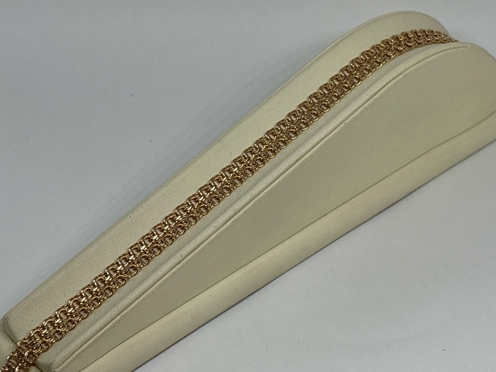 ЦЕПЬ ПОЛНОВЕСНАЯ Бисмарк (Au 585)