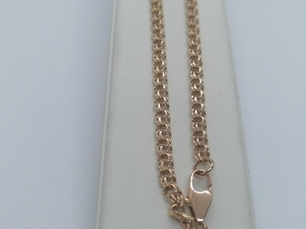 ЦЕПЬ ПОЛНОВЕСНАЯ Бисмарк (Au 585)