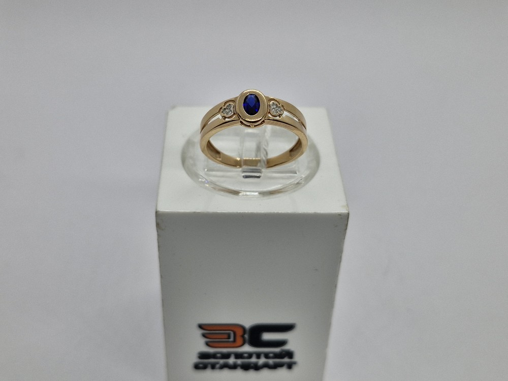 КОЛЬЦО БРИЛЛИАНТ Au 585