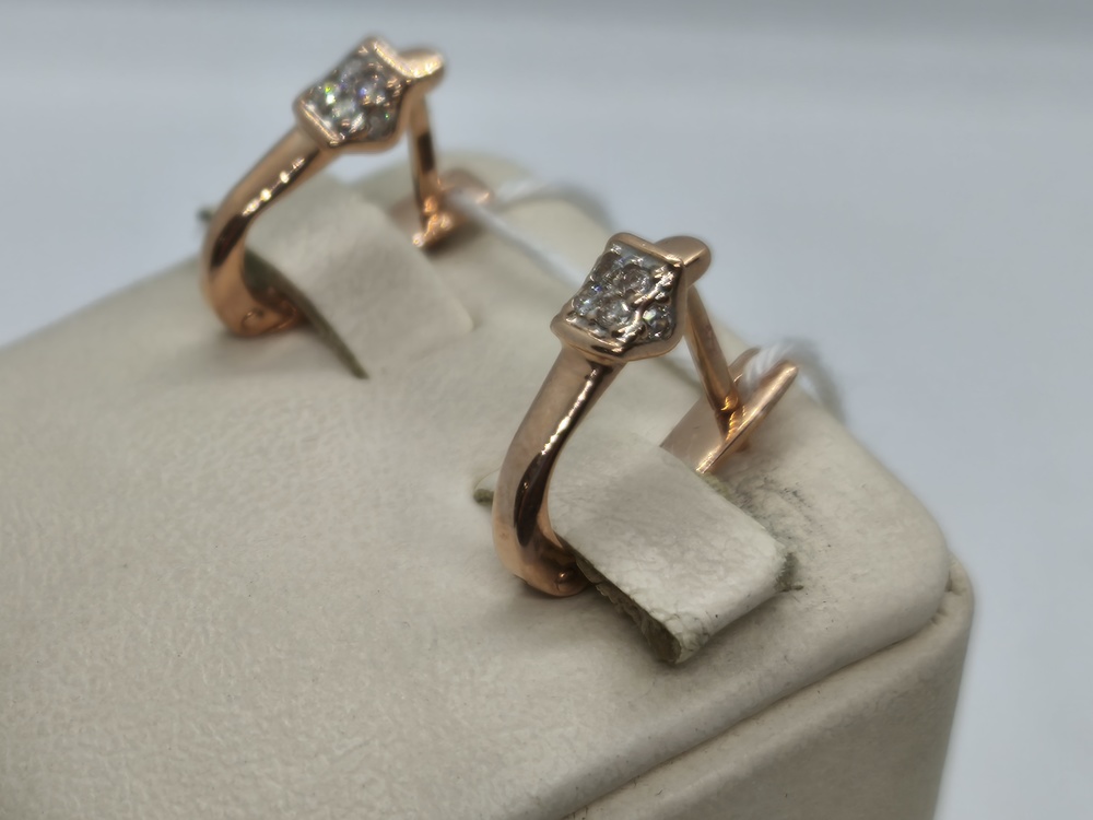 СЕРЬГИ БРИЛЛИАНТ (Au 585)