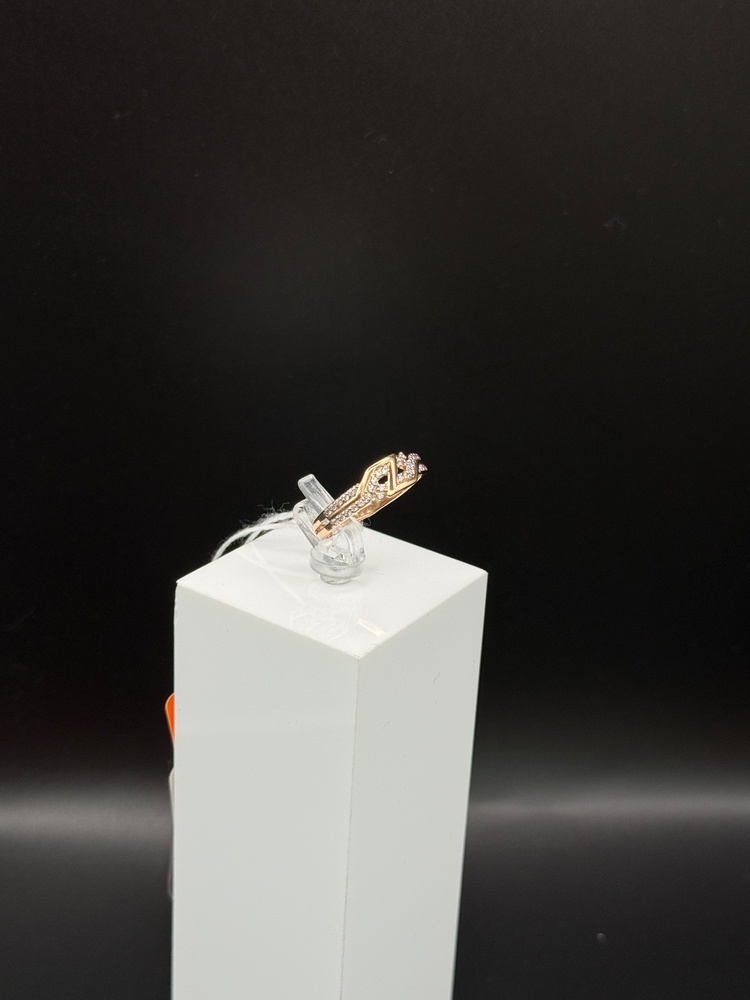 КОЛКМИ585 КОЛЬЦО С КАМНЯМИ (Au 585)