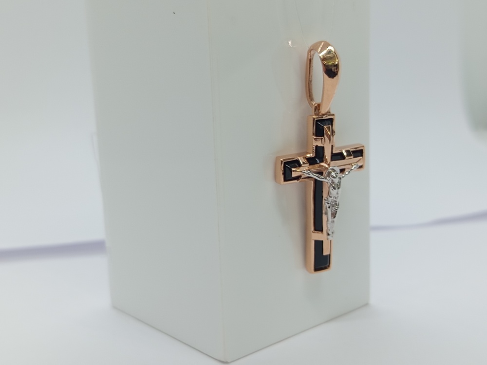 810-00319-10-00-12-00 ПОДВЕСКА КРЕСТ (Au 585)