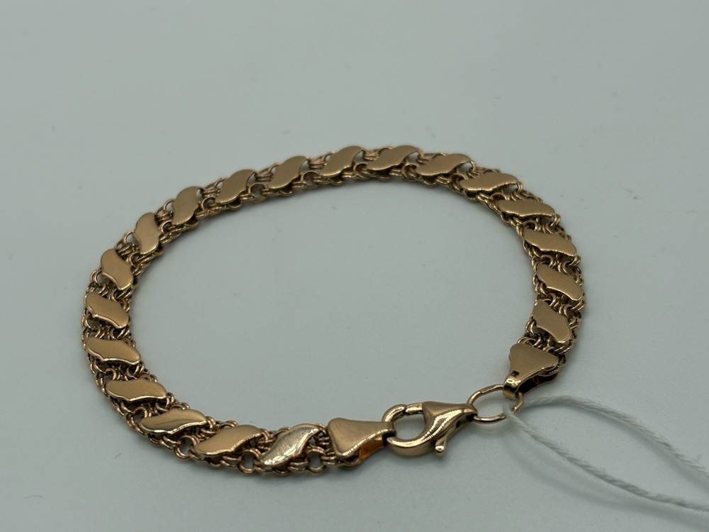 БРАСЛЕТ ПОЛНОВЕСНЫЙ Фантазия Au 585