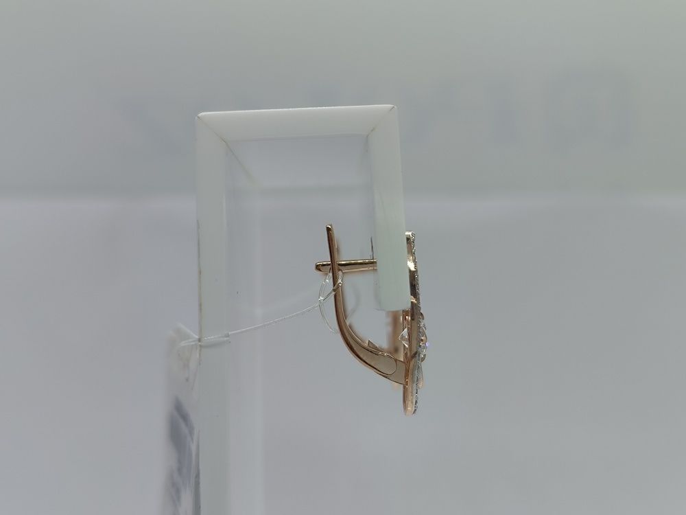 СЕРЬГИ С КАМНЯМИ (Au 585)