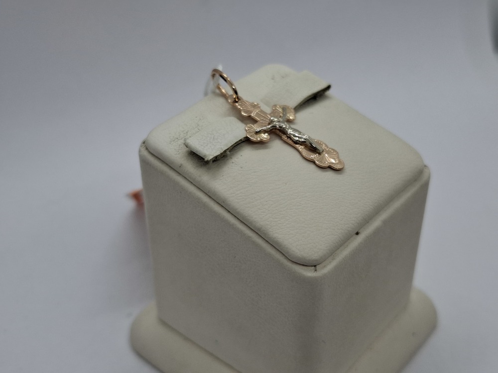 ПОДКБК585 ПОДВЕСКА КРЕСТ БЕЗ КАМНЯ (Au 585) ПОДКБК585 ПОДВЕСКА КРЕСТ БЕЗ КАМНЯ (Au 585)