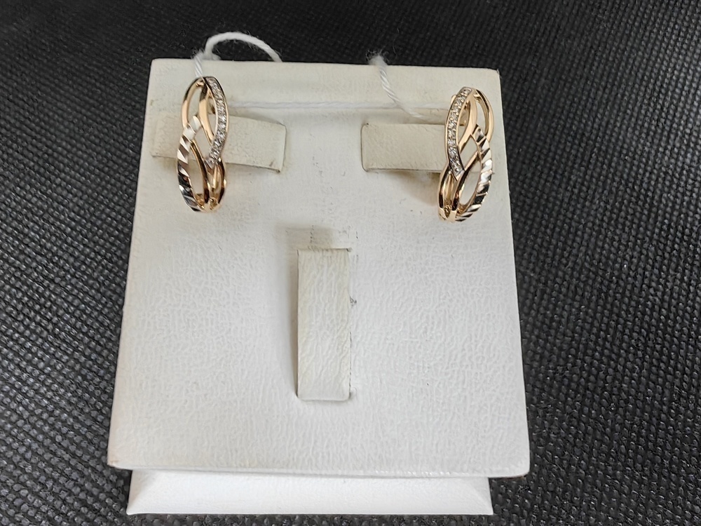 СЕРЬГИ БРИЛЛИАНТ (Au 585)