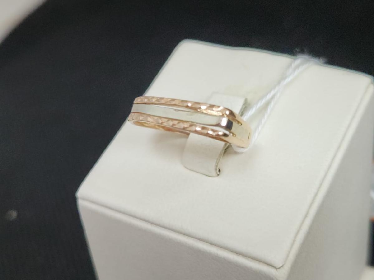 КОЛБКМ585 КОЛЬЦО БЕЗ КАМНЯ (Au 585)