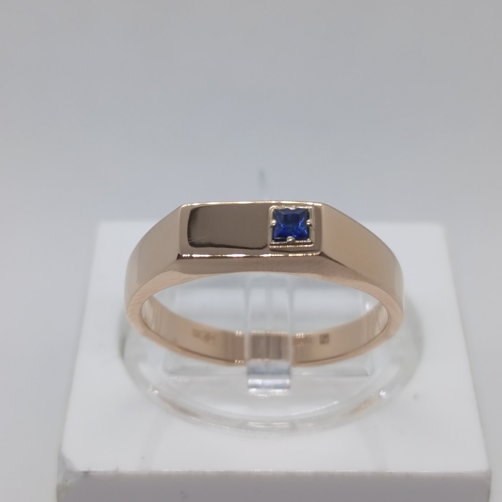 КОЛЬЦО ПЕЧАТКА с камнем (Au 585)