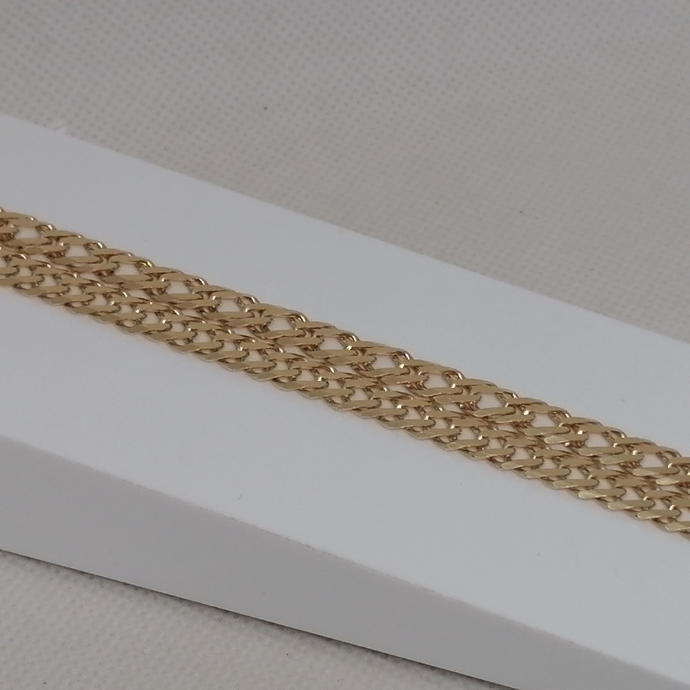 ЦЛР2585 ЦЕПЬ ПОЛНОВЕСНАЯ Ромб двойной (Au 585)