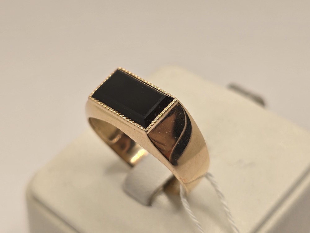 ПЕЧАТКА С КАМНЕМ (Au 585)