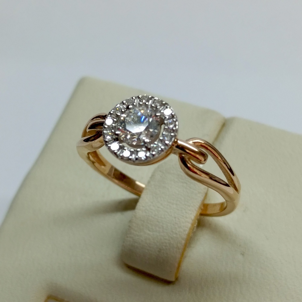 КОЛЬЦО БРИЛЛИАНТ (Au 585)