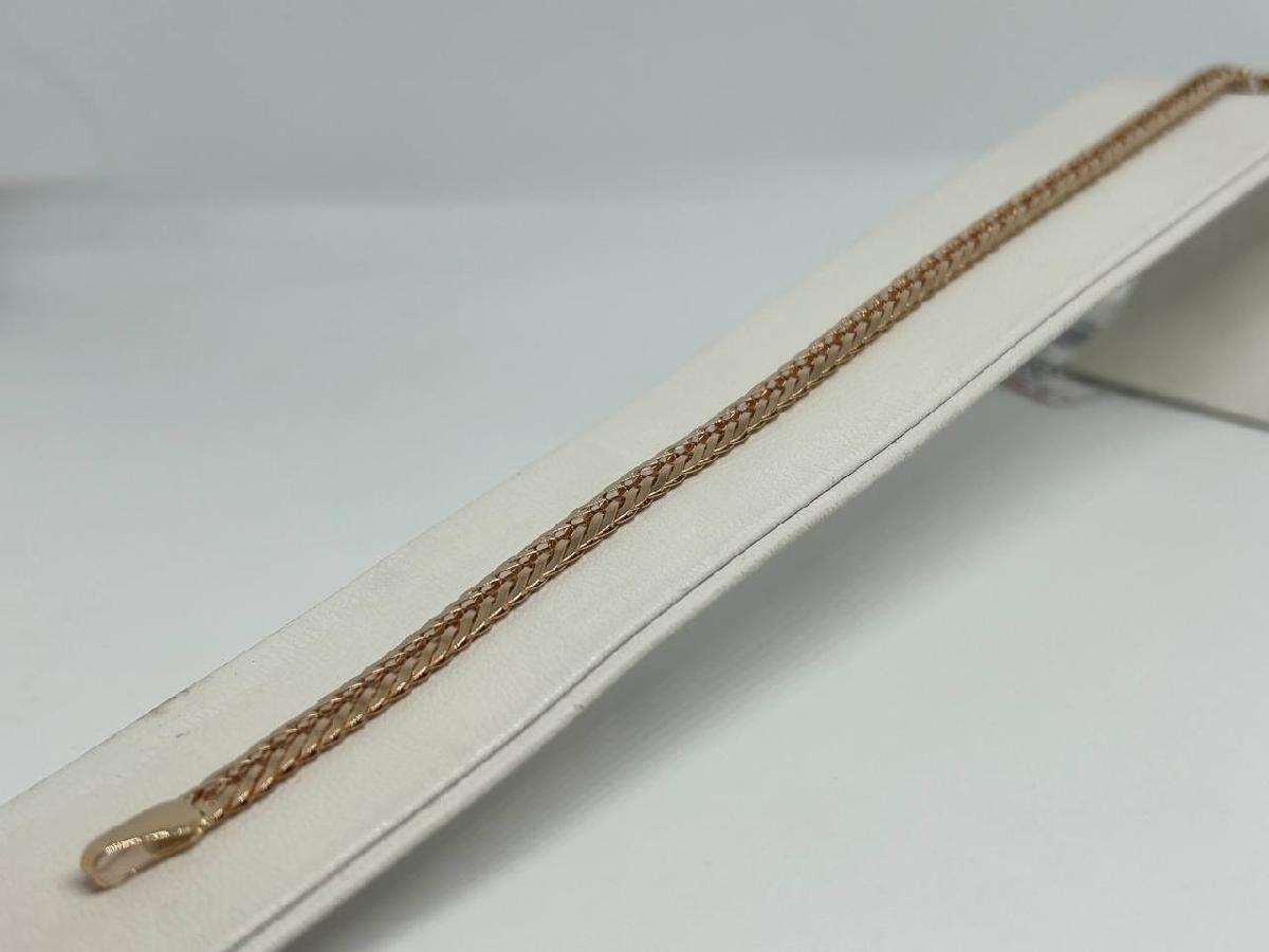 163 БРАСЛЕТ ШТАМПОВКА (Au 585)