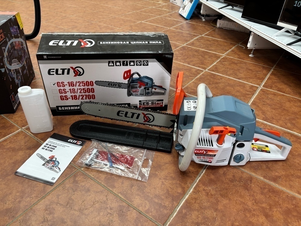 Бензопила ELTI GS-16/2500