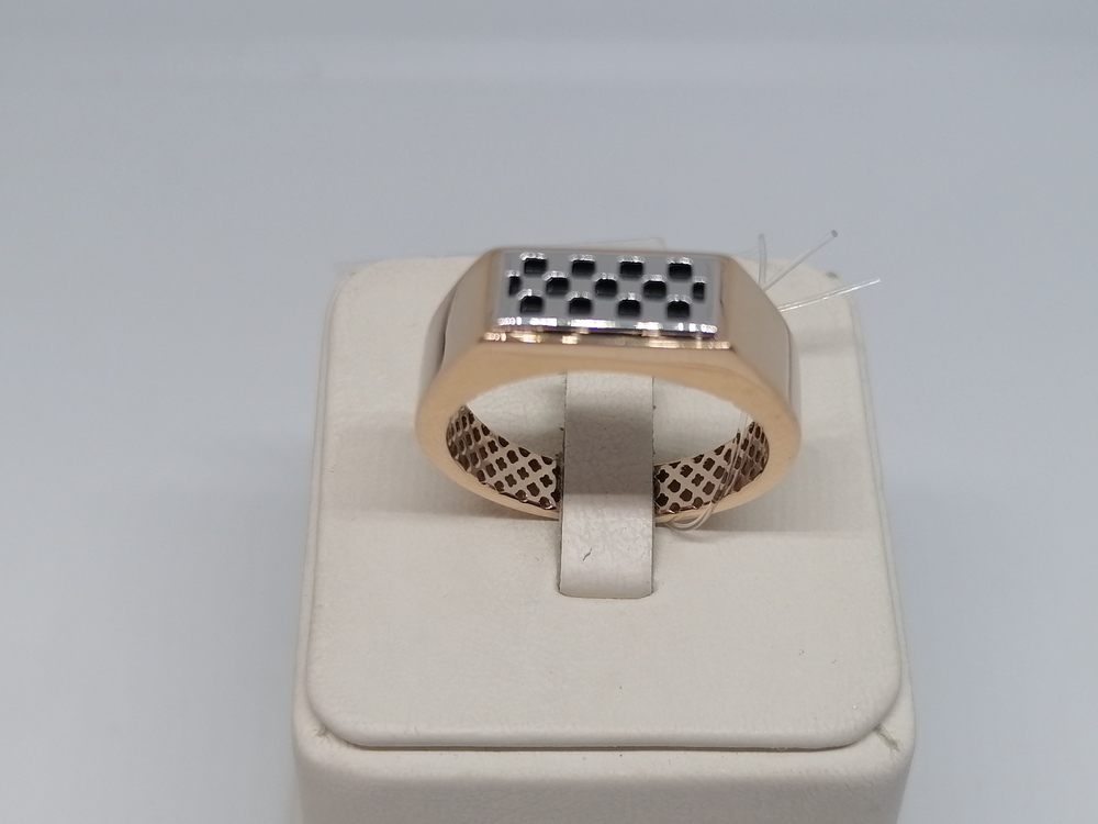 040012 КОЛЬЦО ПЕЧАТКА с камнем (Au 585)