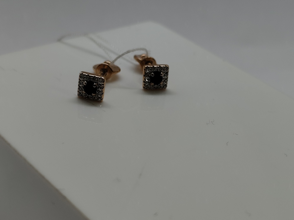 СПУС585 СЕРЬГИ ПУСЕТЫ (Au 585)