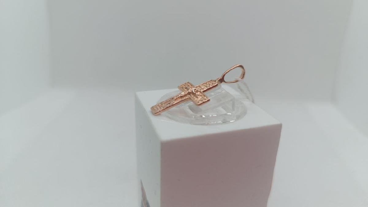 ПОДКБК585 ПОДВЕСКА КРЕСТ БЕЗ КАМНЯ (Au 585) ПОДКБК585 ПОДВЕСКА КРЕСТ БЕЗ КАМНЯ (Au 585)