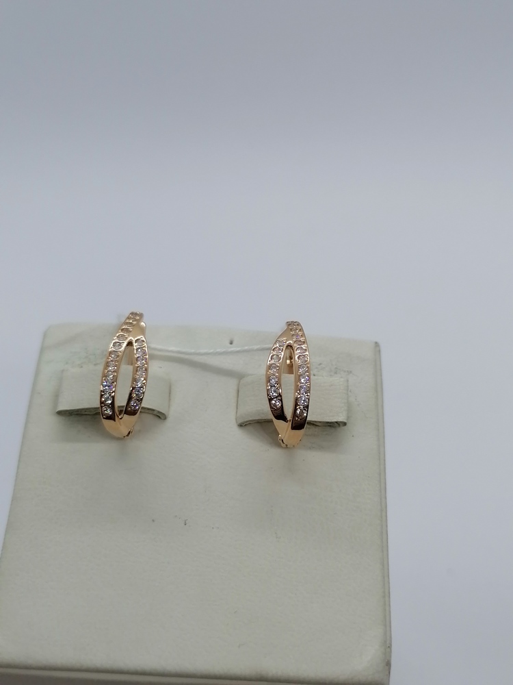 СЕРЬГИ С КАМНЯМИ (Au 585)