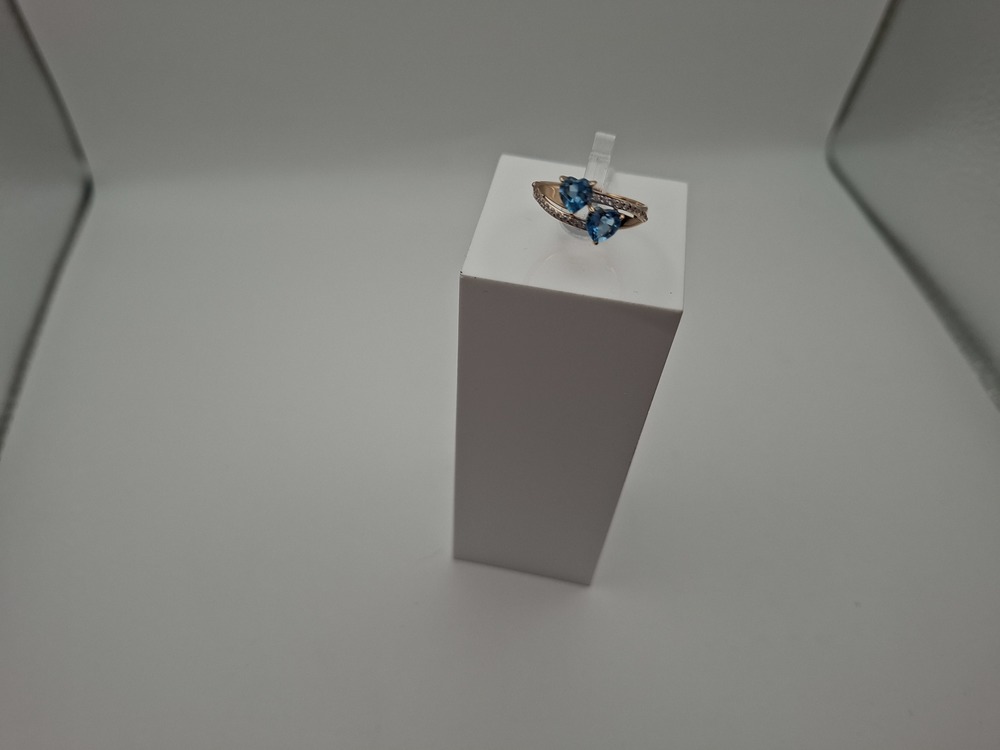 КОЛКМИ585 КОЛЬЦО С КАМНЯМИ (Au 585)