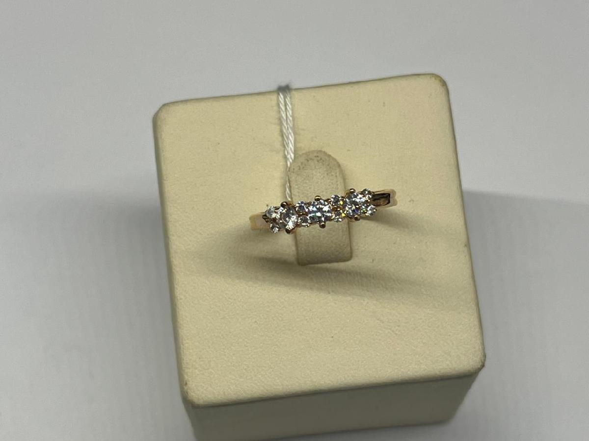 КОЛКМИ585 КОЛЬЦО С КАМНЯМИ (Au 585)