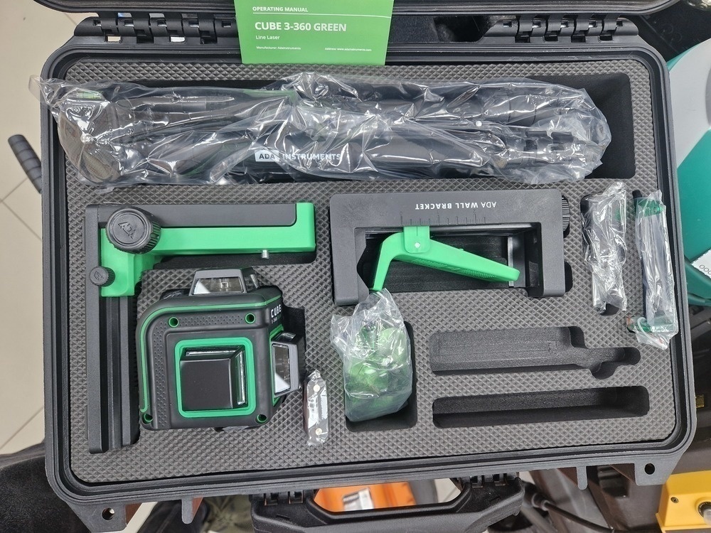 Нивелир ADA Cube 3-360 Green
