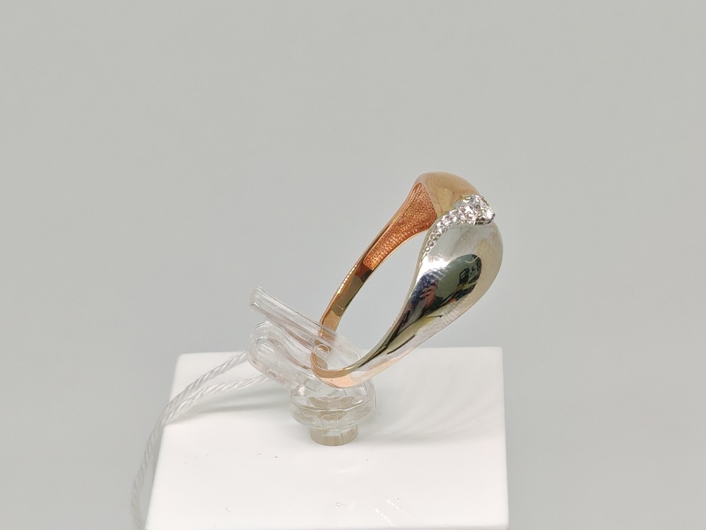 КОЛКМИ585 КОЛЬЦО С КАМНЯМИ (Au 585)