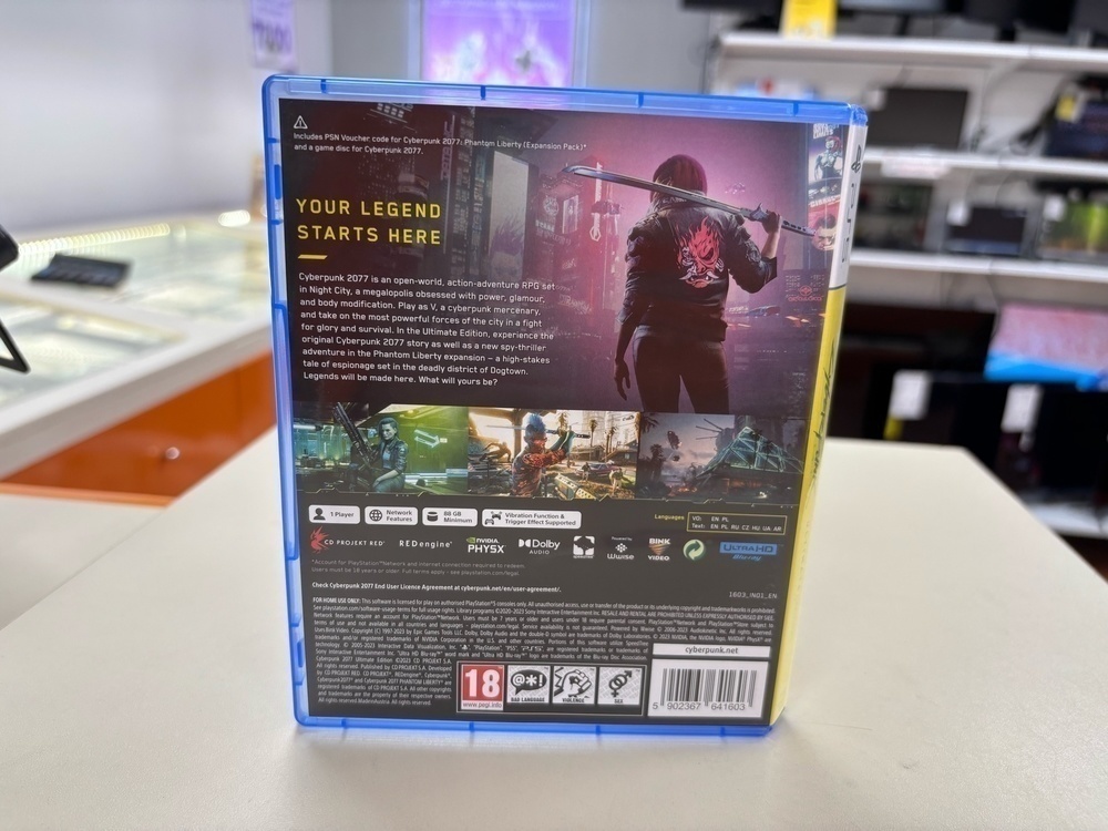 Игра Playstation 5 CyberPunk 2077