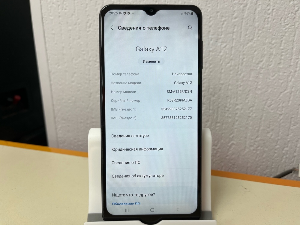 Смартфон Samsung Galaxy A12 3/32