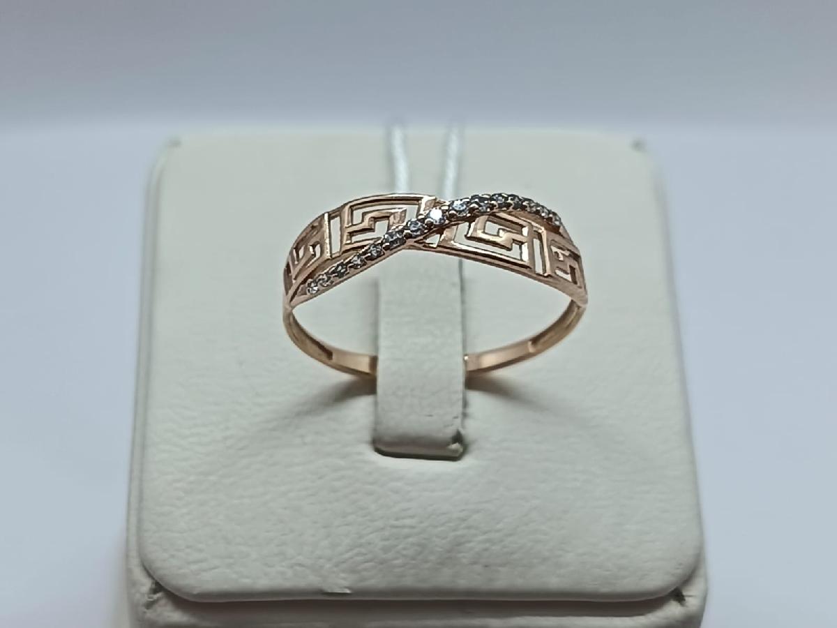 КОЛКМИ585 КОЛЬЦО С КАМНЯМИ (Au 585)