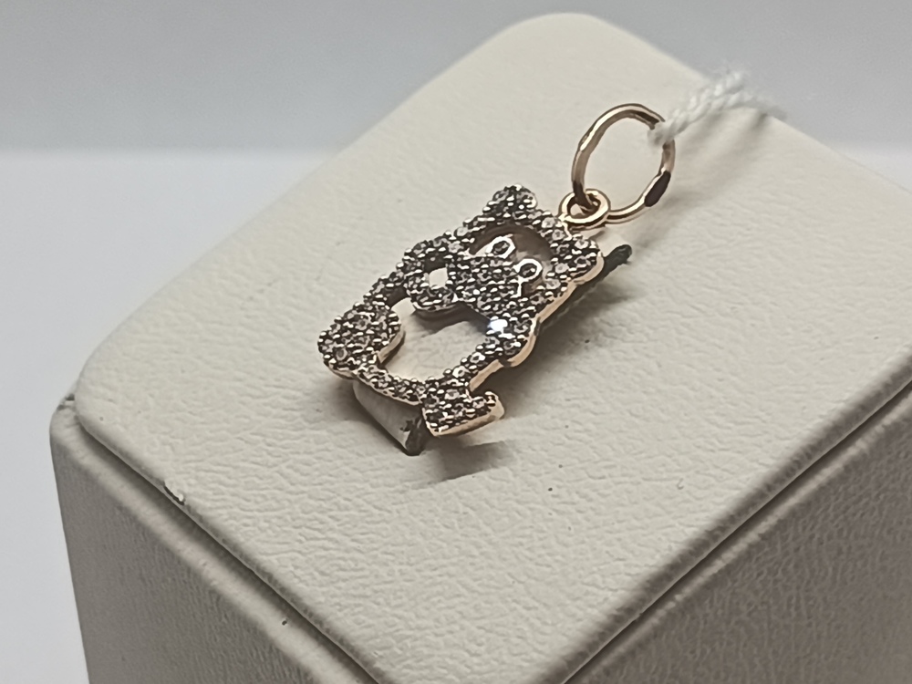 ПОДВЕСКА С КАМНЯМИ (Au 585)