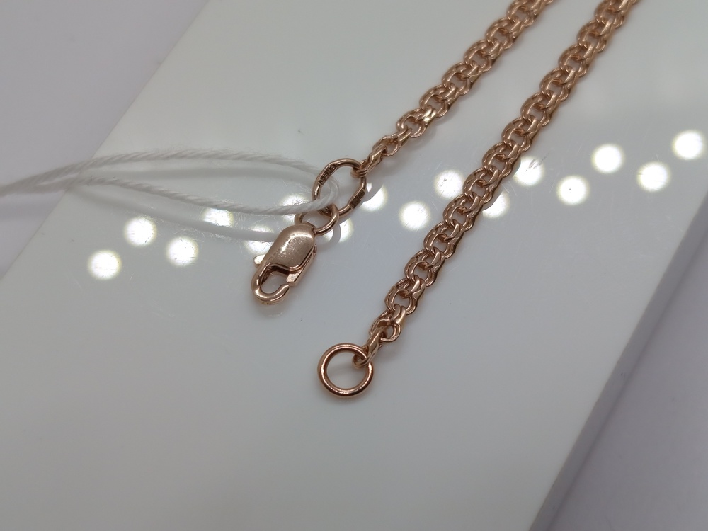 БЛБ585 БРАСЛЕТ ПОЛНОВЕСНЫЙ Бисмарк (Au 585)