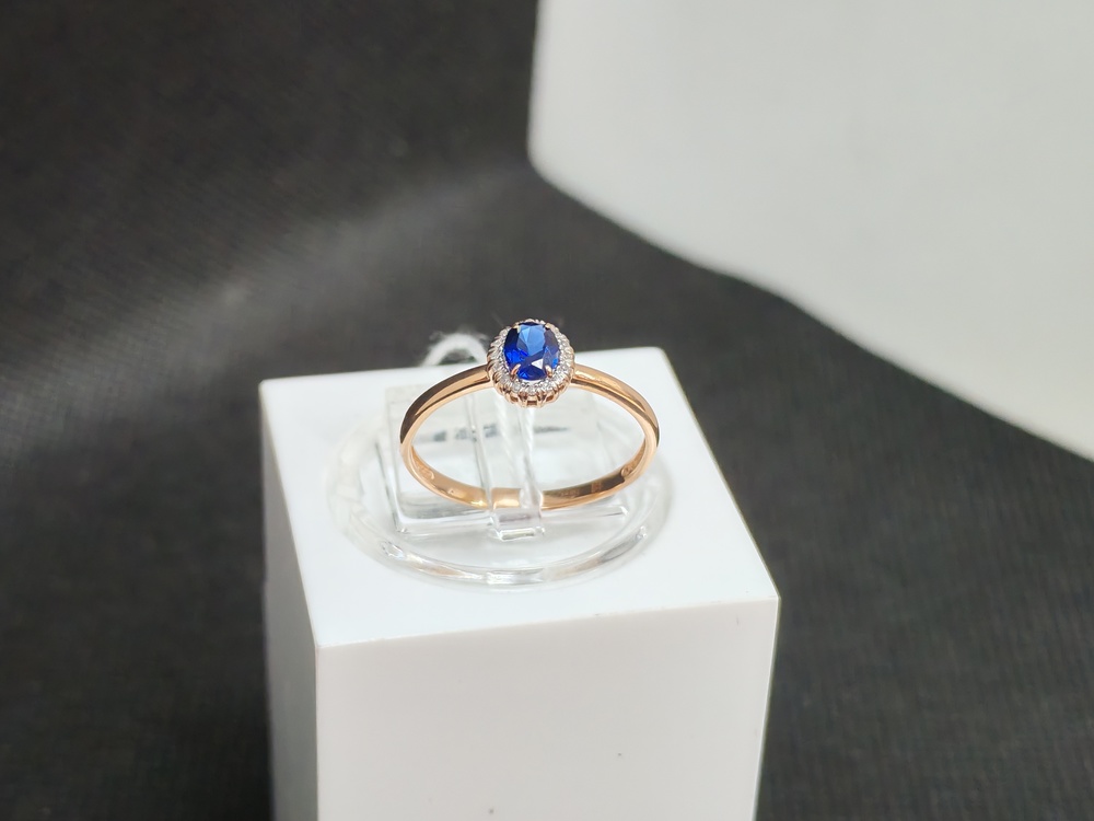 КОЛЬЦО БРИЛЛИАНТ Au 585