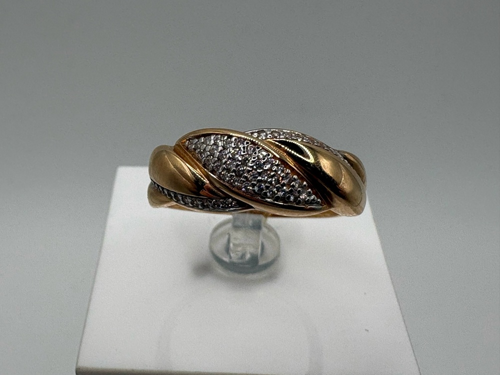 04-51-0823-01 КОЛЬЦО С КАМНЯМИ (Au 585)