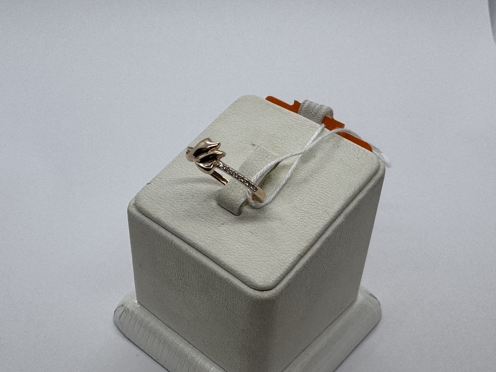 КОЛКМИ585 КОЛЬЦО С КАМНЯМИ (Au 585)