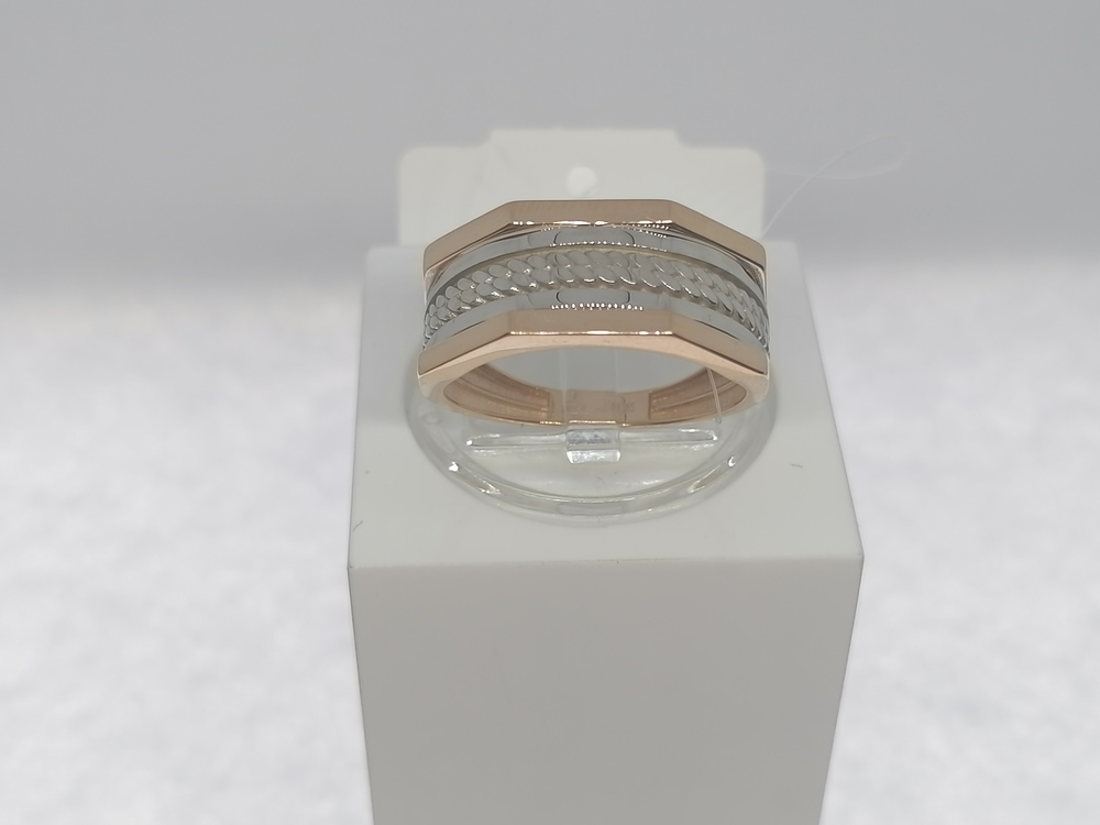 08-500191 КОЛЬЦО БЕЗ КАМНЯ (Au 585)