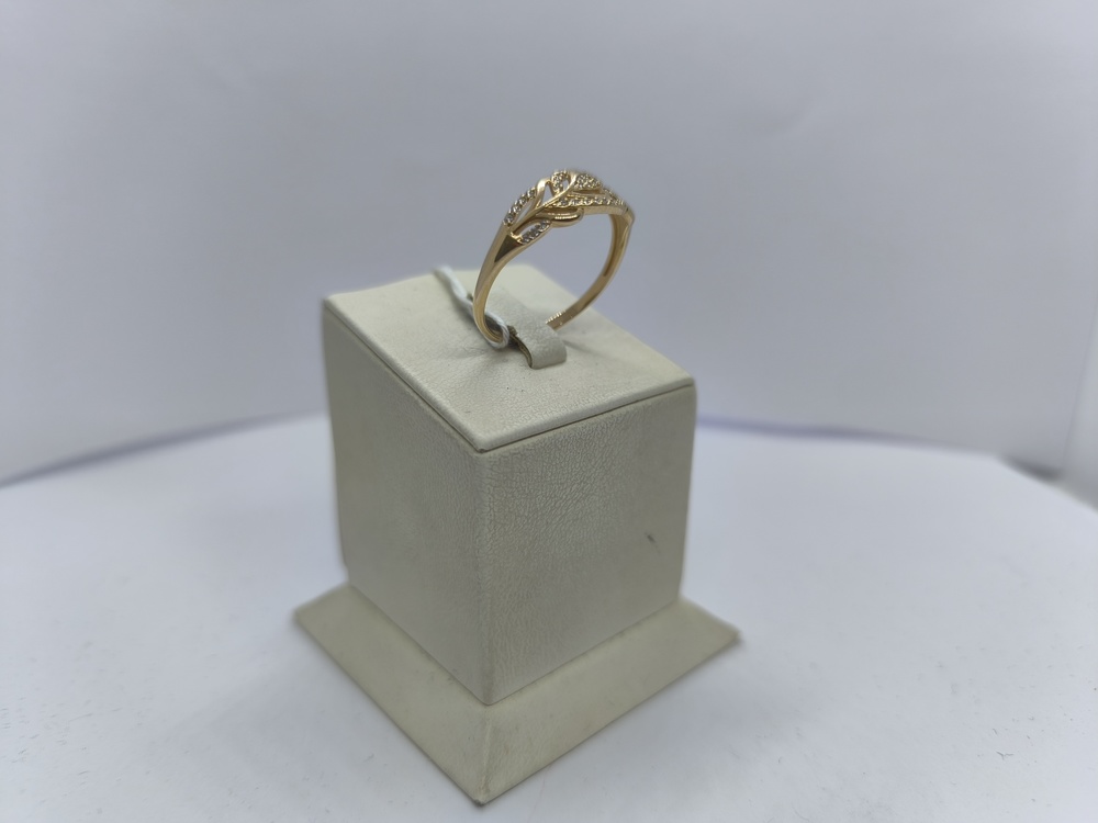 КОЛКМИ585 КОЛЬЦО С КАМНЯМИ (Au 585)