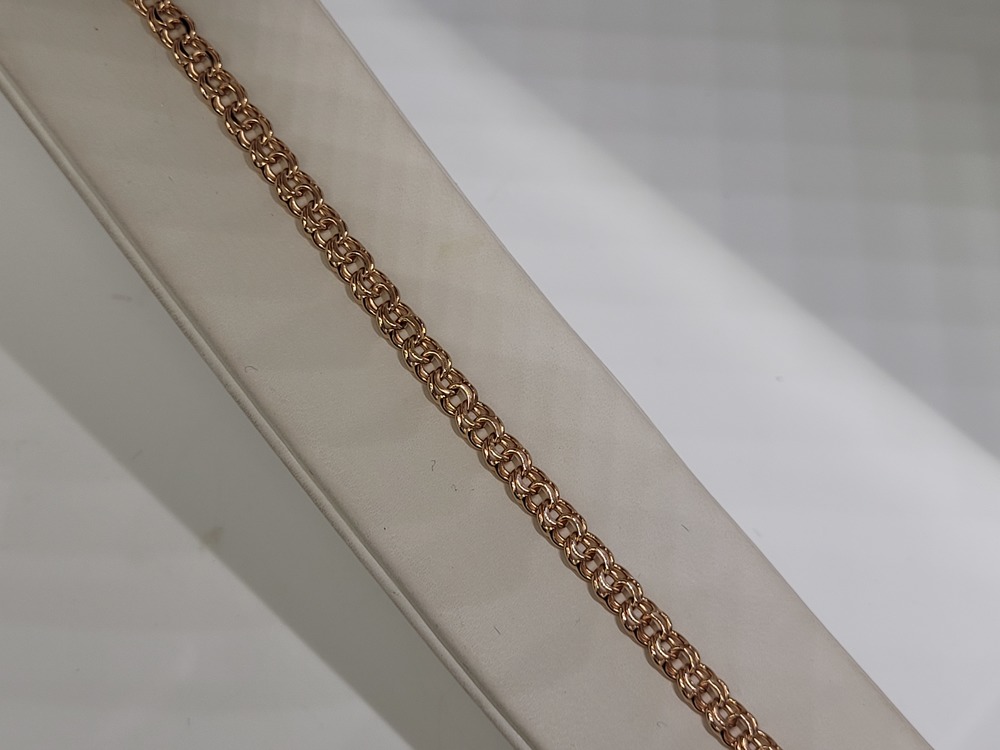 БРАСЛЕТ ПОЛНОВЕСНЫЙ Бисмарк (Au 585)