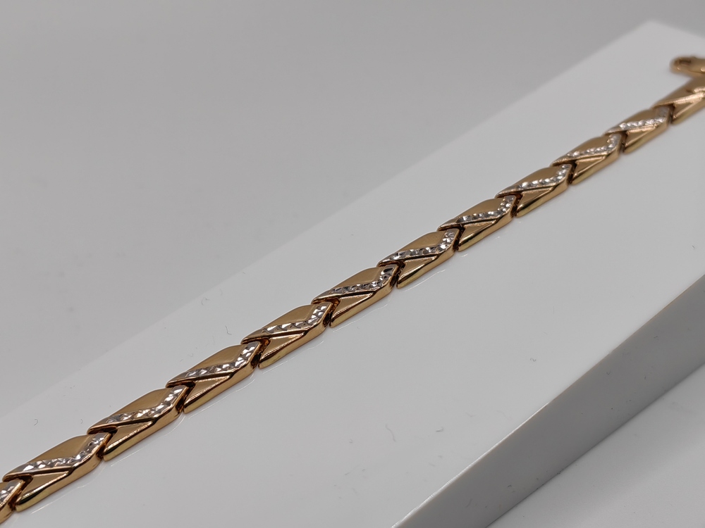 БРАСЛЕТ ПУСТОТЕЛЫЙ Ролекс Au 585