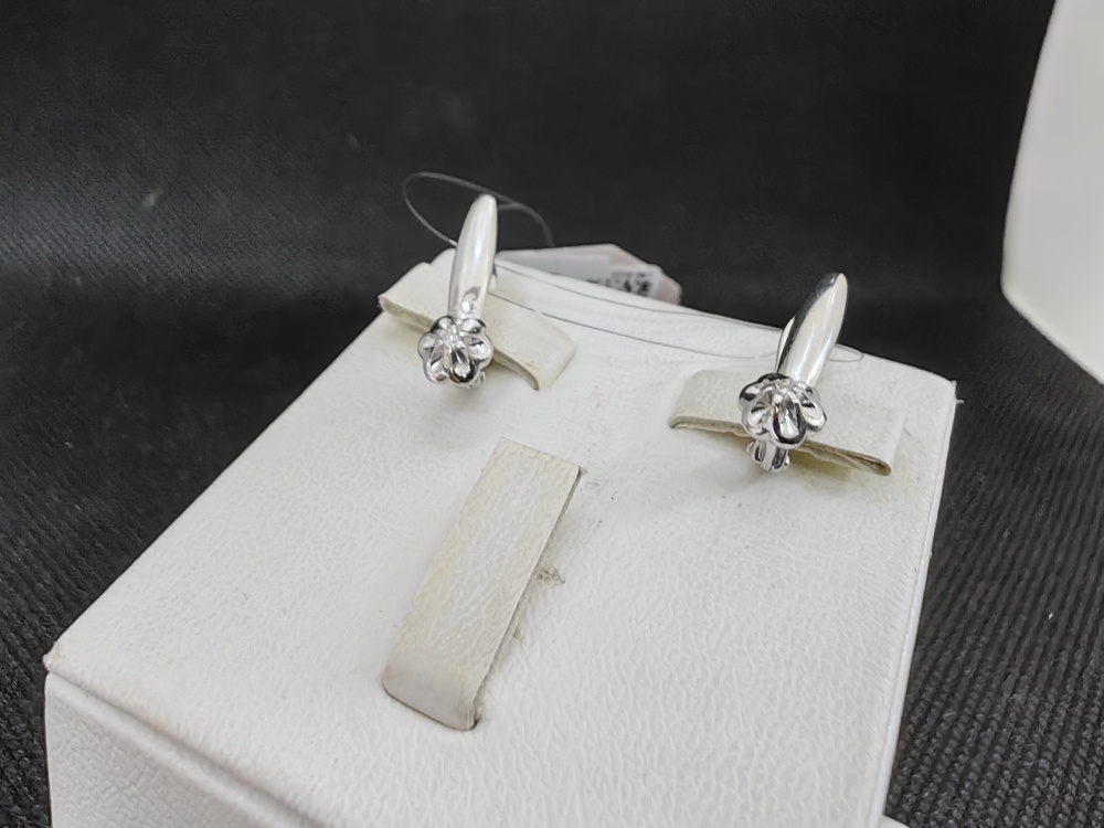 СЕРЬГИ БРИЛЛИАНТ (Ag 925)