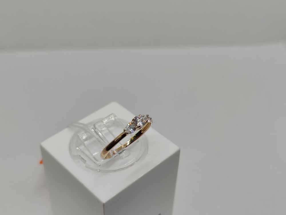 КОЛКМИ585 КОЛЬЦО С КАМНЯМИ (Au 585)