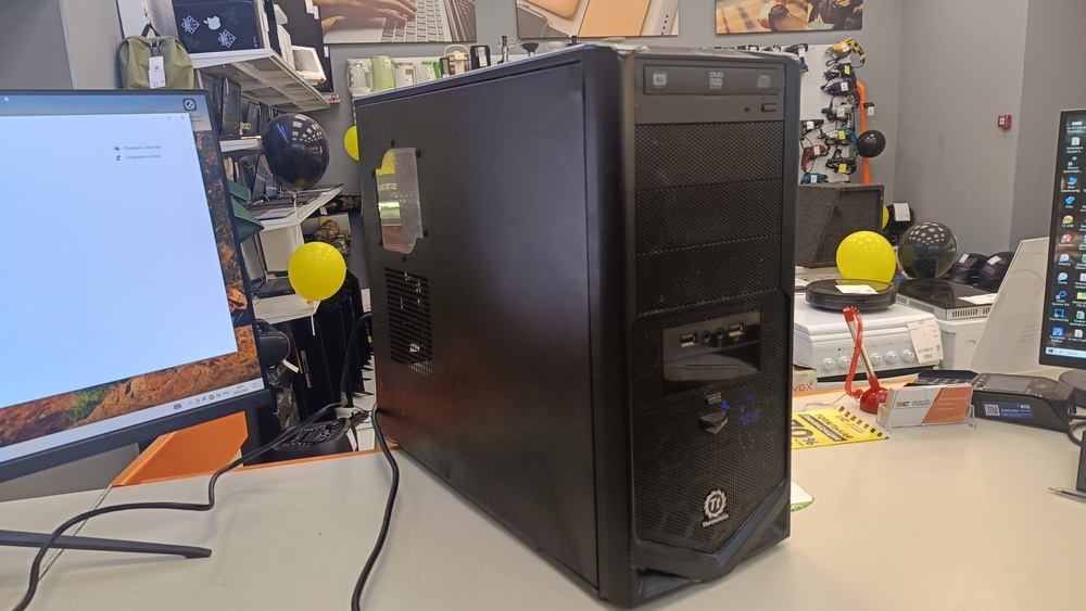 Системный блок THERMALTAKE; Core i5-3330, Radeon RX 580, 8 Гб, 240 Гб, 500 Гб